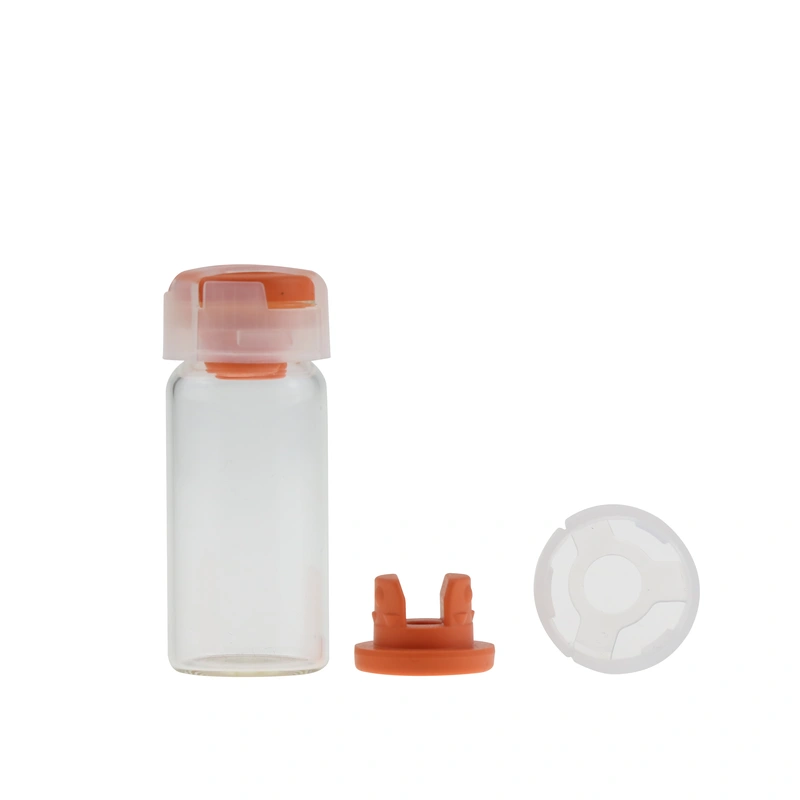 Sample clear amber glass tubular vials injection  test tube vial