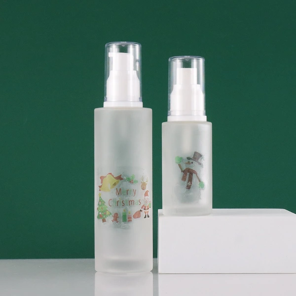 toner bottle ,glass container for lotion, glass jar for face cream
