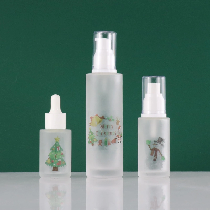 toner bottle ,glass container for lotion, glass jar for face cream