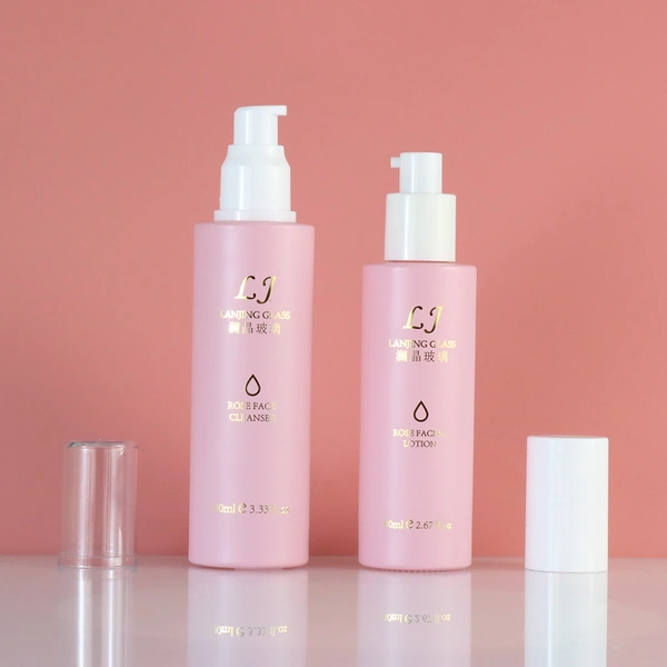 serum bottle ,glass container for lotion, glass jar for face cream