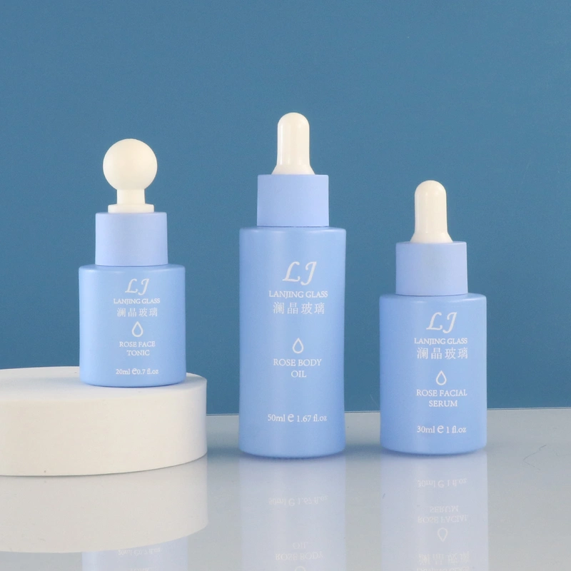 serum bottle ,glass container for lotion, glass jar for face cream