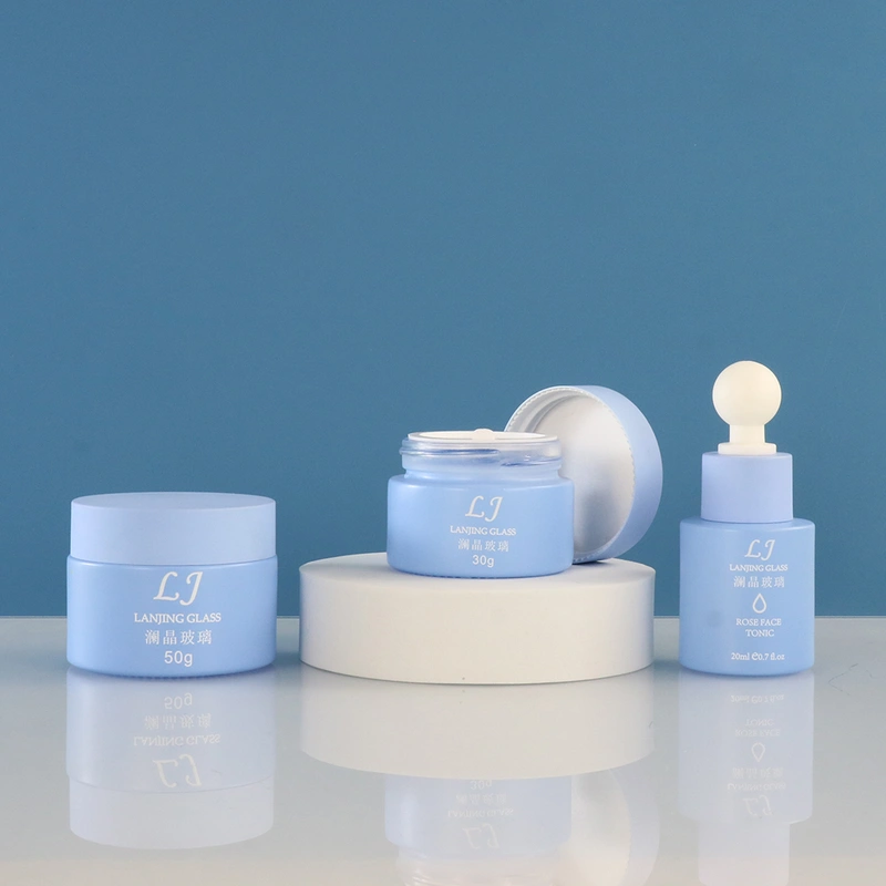 serum bottle ,glass container for lotion, glass jar for face cream