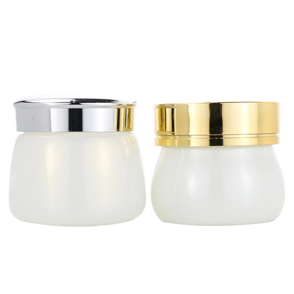 cosmetic packing skincare glass face cream jar