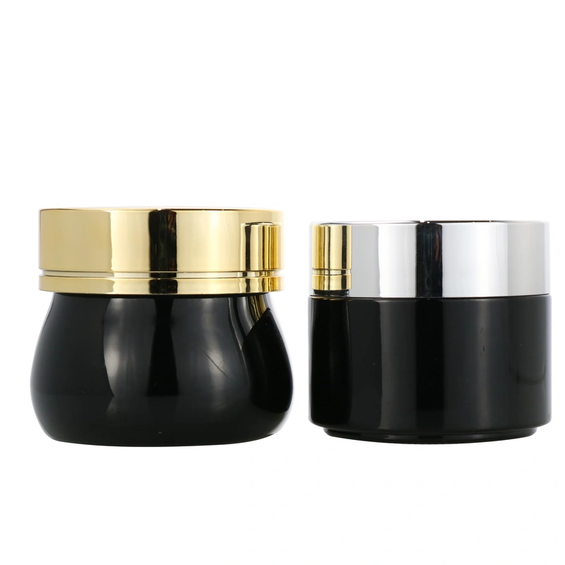 cosmetic packing skincare glass face cream jar