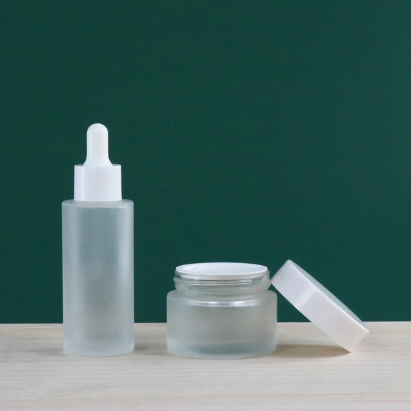 serum bottle ,glass container for lotion, glass jar for face cream