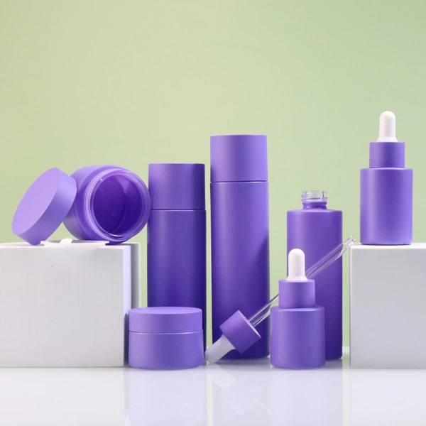 essence bottle ,glass container for lotion, glass jar for face cream