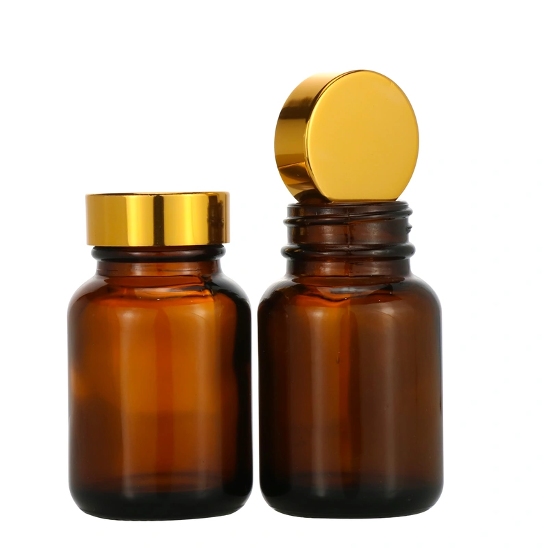 150ml Amber  Medical Capsule Pill Glass Bottle