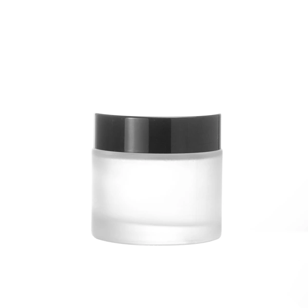 Free Sample white cream container 2oz cosmetic jar Face Mask Container