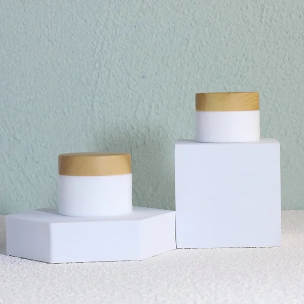 Luxury Lotion Body Butter Lip Scrub Eye Face Mask PP Cosmetic Cream Jar Container