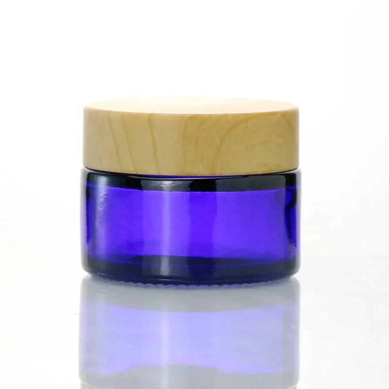 Gold Silver Clear Cosmetic Glass Bottle Scrub Lip Mask Container