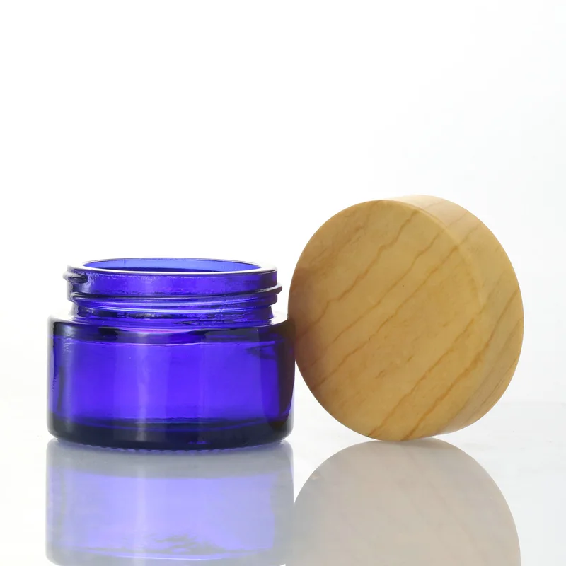 Gold Silver Clear Cosmetic Glass Bottle Scrub Lip Mask Container