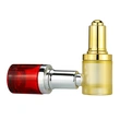 Luxury 30ml glass skincare serum push button dropper bottle