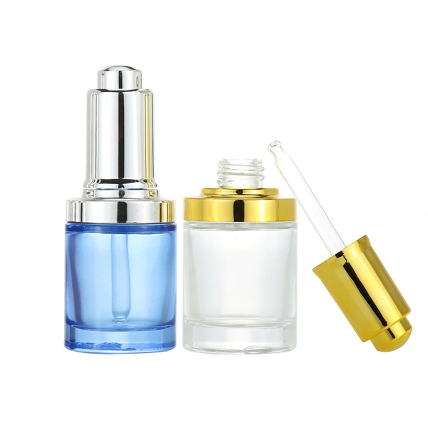 30ml Empty twist push head essential oil glass dropper Bottle