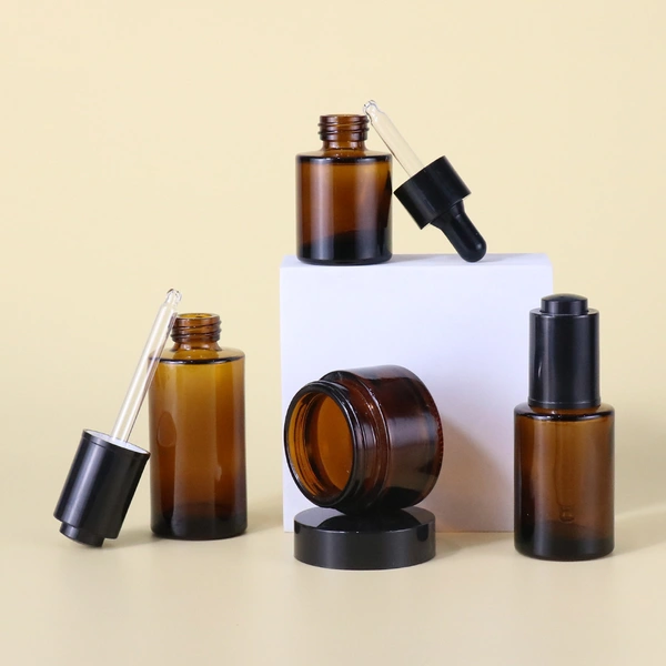  Essence 20ml 30ml 1OZ 50ml 60ml 100ml Glass Serum Dropper Bottles