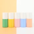1oz colorful serum pump glass bottle for cosmetic bottle