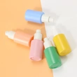 1oz colorful serum pump glass bottle for cosmetic bottle