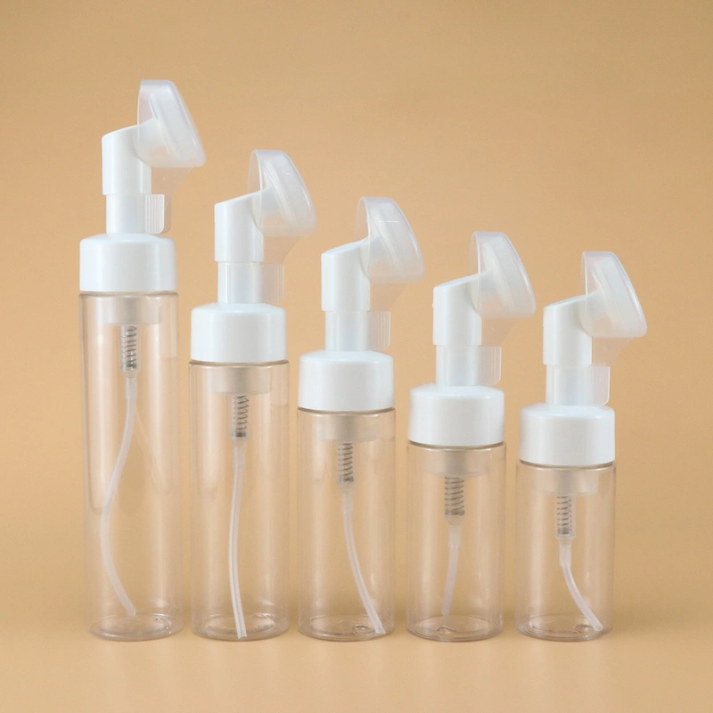 Custom Optional 120ml Cylinder Pet Spray Cosmetic Plastic Bottles