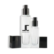 square glass lotion bottle
