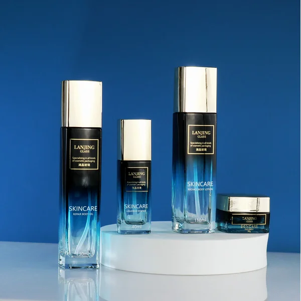 Luxury Glass Spray Lotion Containers 