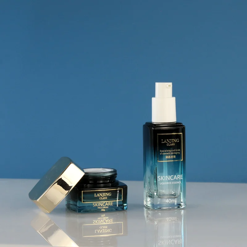 Luxury Glass Spray Lotion Containers 