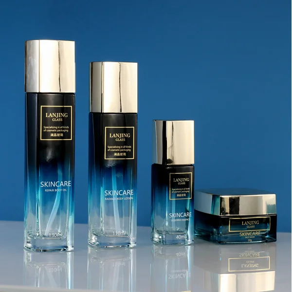 Luxury Glass Spray Lotion Containers 