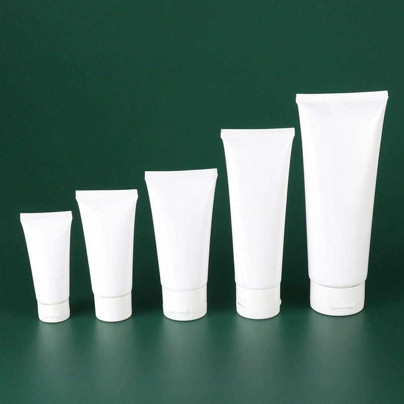 Aluminum PE Soft  cosmetic plastic facial Tube for hand cream