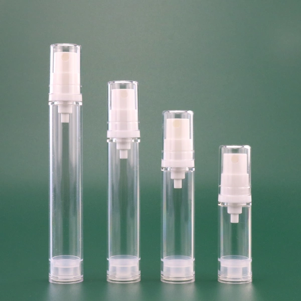 5ml empty cosmetic face care body care gold airless pump spray bottle