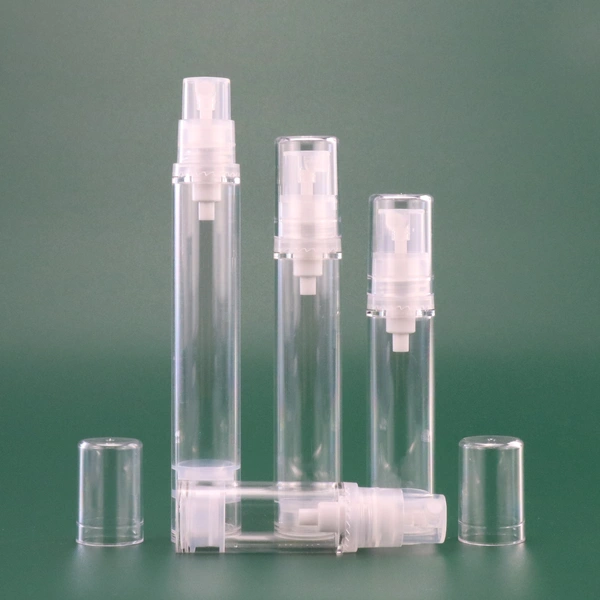 5ml empty cosmetic face care body care gold airless pump spray bottle