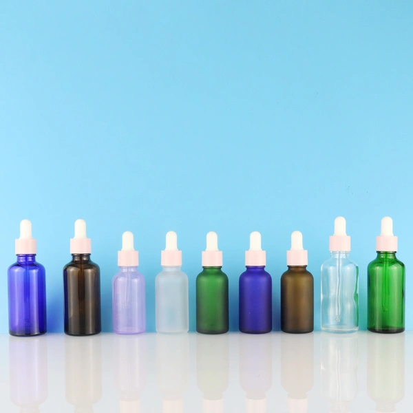 15Ml Amber Empty Glass Dropper Essential Oil Bottle