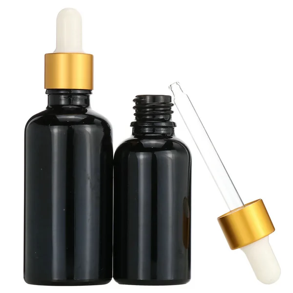 30ml 50ml 100ml amber essential oil glass dropper bottles with caps