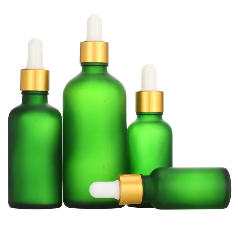 15ml Pharmaceutical amber frosted essential oil dropper glass bottle