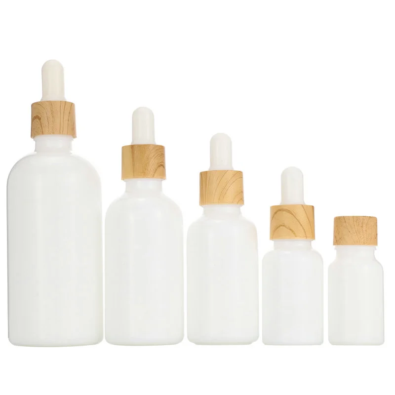 amber color essential oil glass bottles with Euro dropper cap