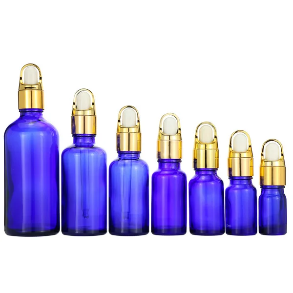 essential oil glass dropper 30ml amber blue and green glass bottles