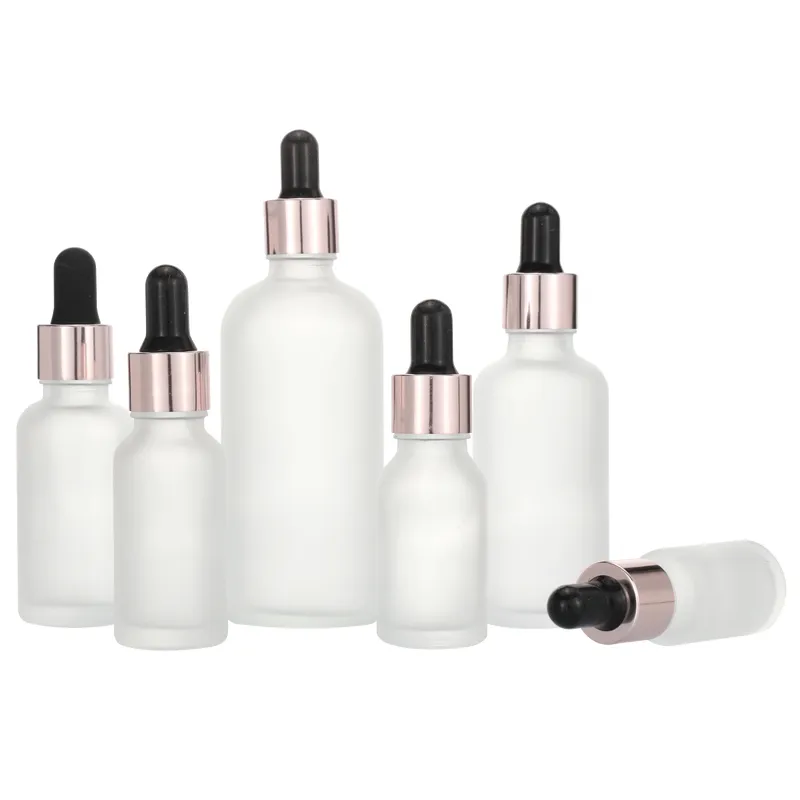 Factory Produced Wholesale blue Essential Oil Bottle With Dropper