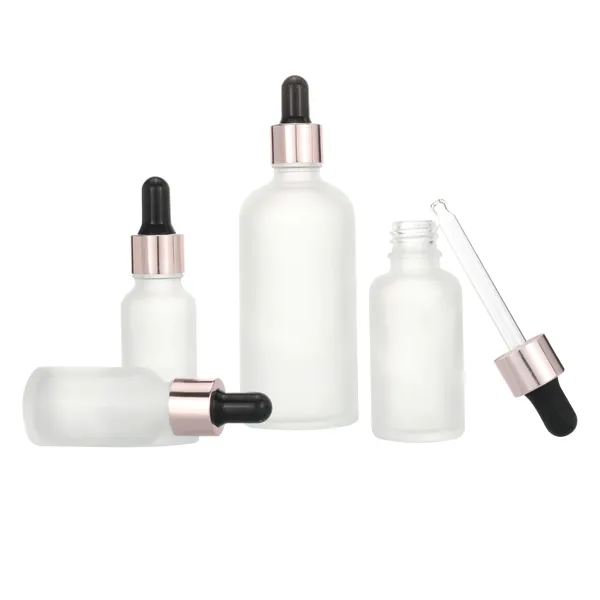 Factory Produced Wholesale blue Essential Oil Bottle With Dropper