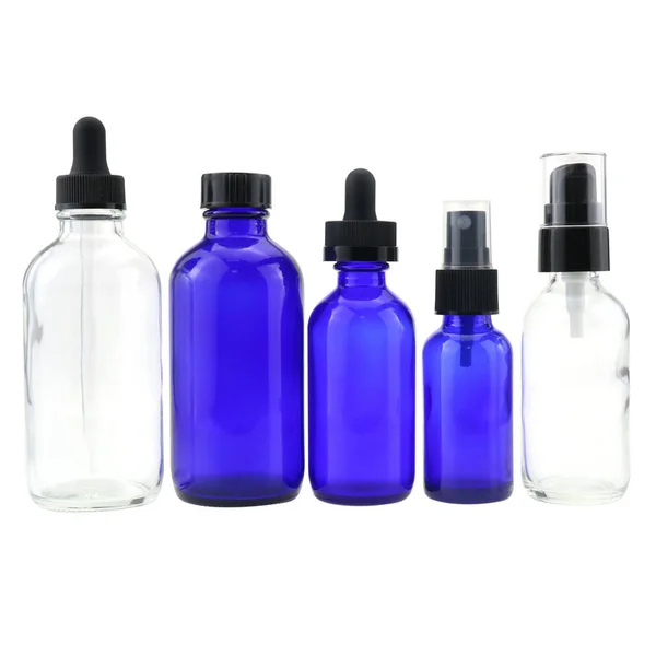 100ml amber euro dropper essential oil bottle with tamper proof cap