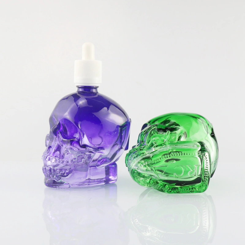 serum round glass dropper essential oil bottle with dropper pipette