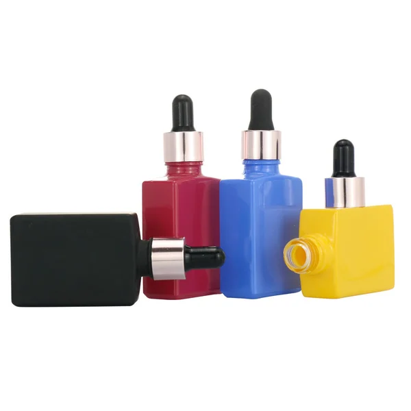 50Ml 30Ml Empty Cosmetic Pump Glass Dropper Essential Oil Bottles 