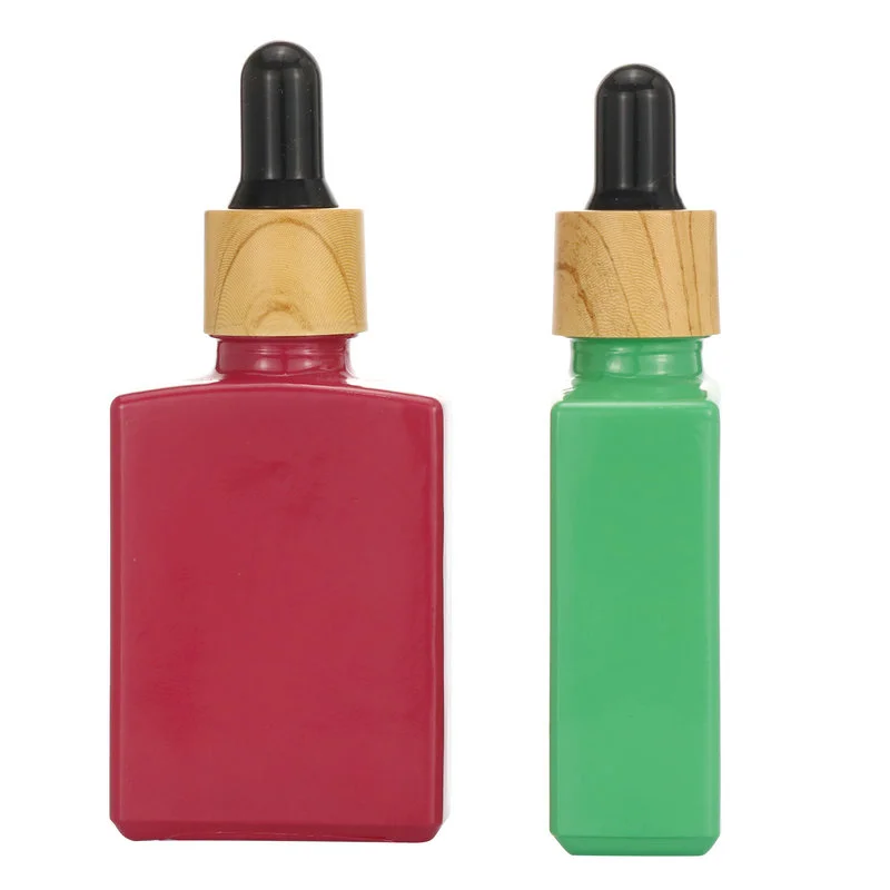 50Ml 30Ml Empty Cosmetic Pump Glass Dropper Essential Oil Bottles 