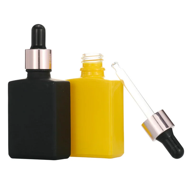 100ml clear glass dropper bottle for cosmetic essence