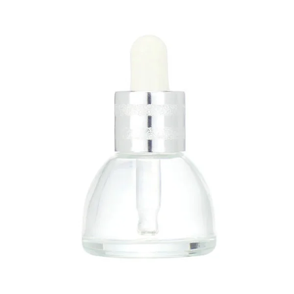 Luxury Empty Glass Black Cosmetic Packaging Dropper Bottle