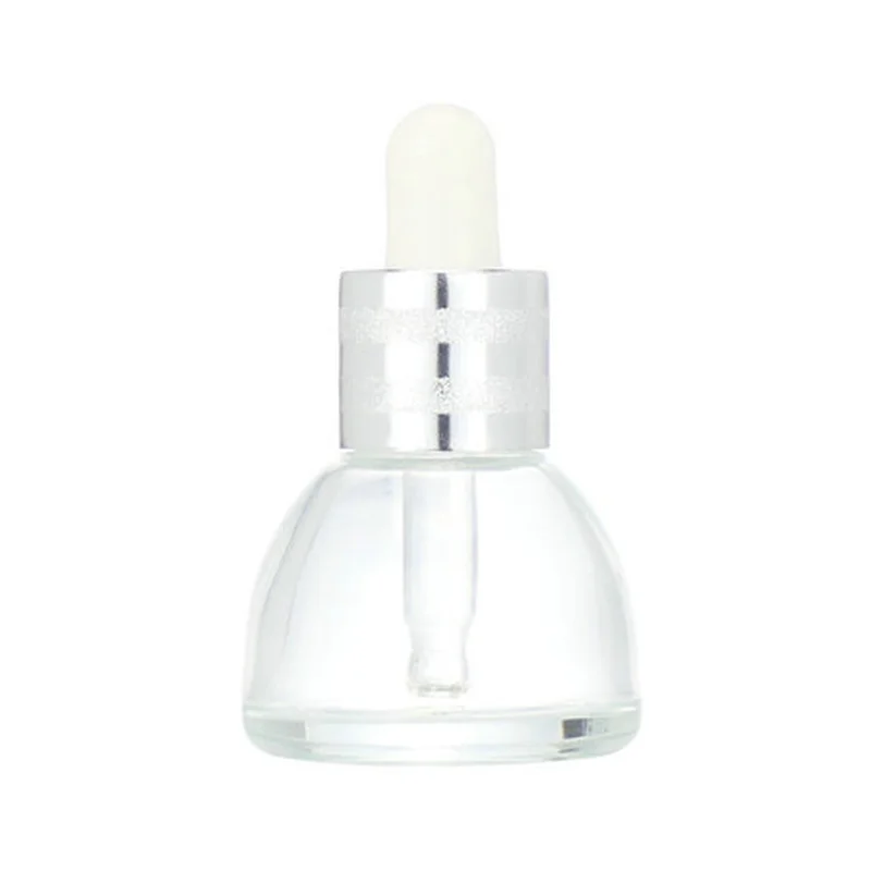 Luxury Empty Glass Black Cosmetic Packaging Dropper Bottle