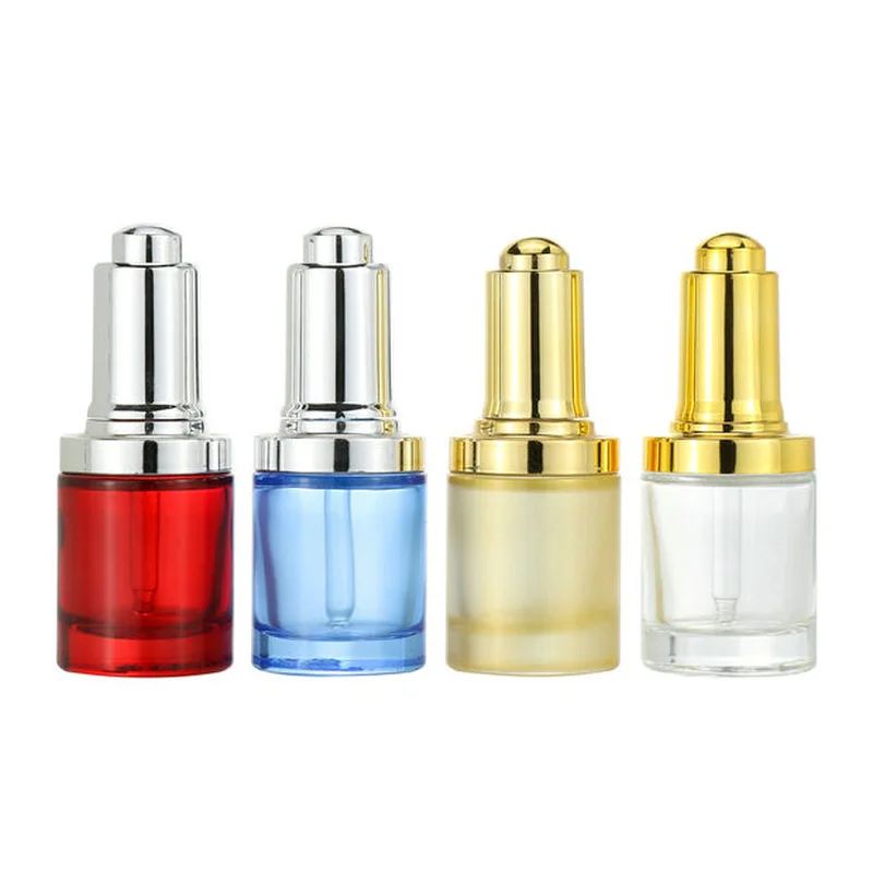 Free Sample mini Glass Essential Oil Bottle for Cosmetic With Dropper 