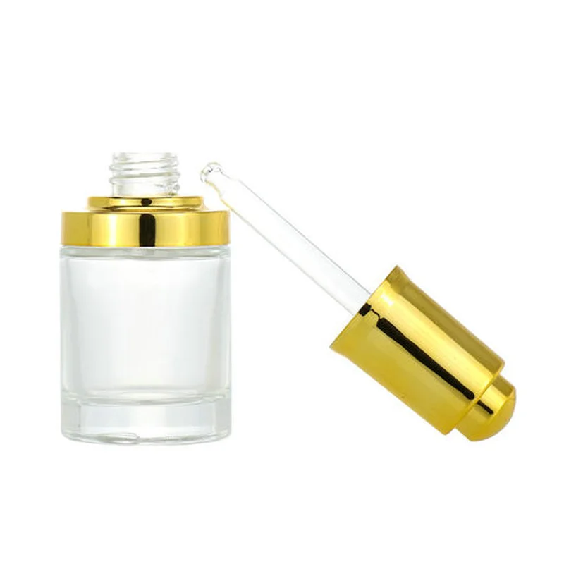 Free Sample mini Glass Essential Oil Bottle for Cosmetic With Dropper 