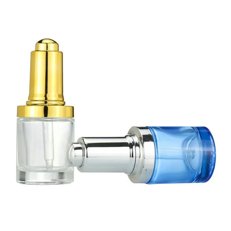 Free Sample mini Glass Essential Oil Bottle for Cosmetic With Dropper 