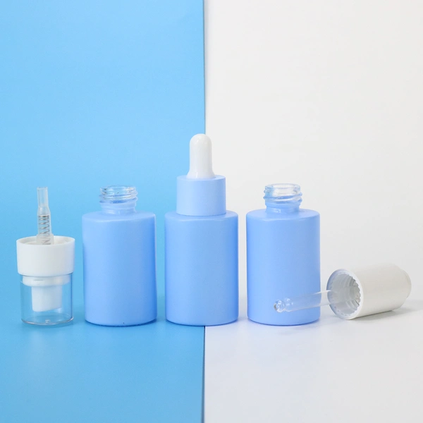 cosmetic frosted serum bottle pink cosmetic bottlesHot sale products