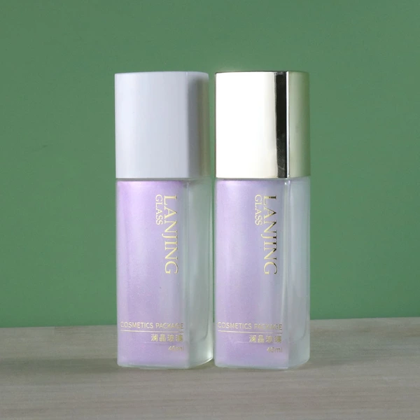 Classic Design cosmetic packaging set skin care glass bottle 