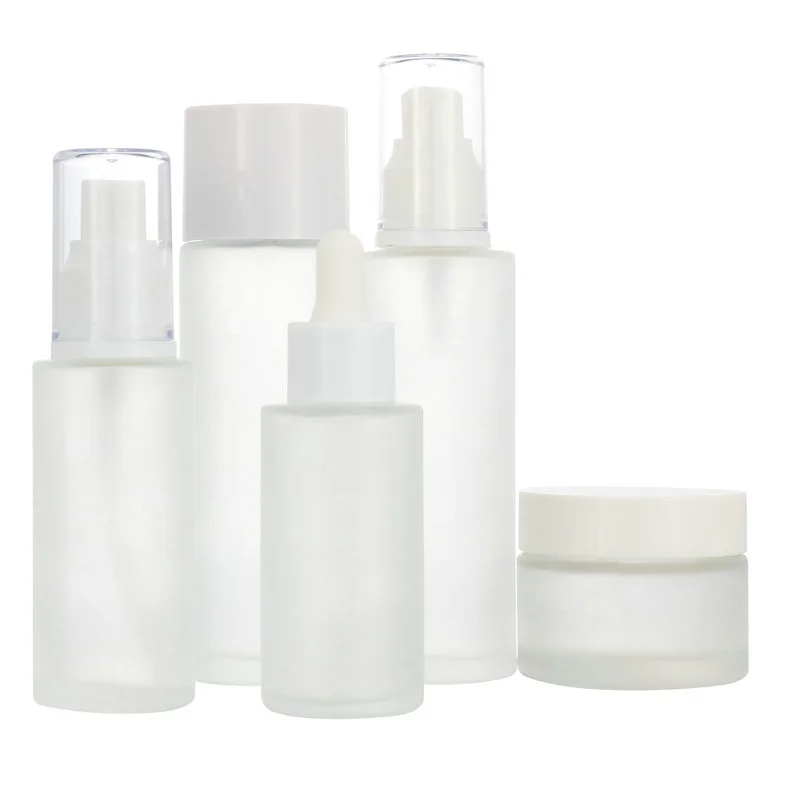 Luxury Set Packaging Skin Care Bottle Face Cream Jars