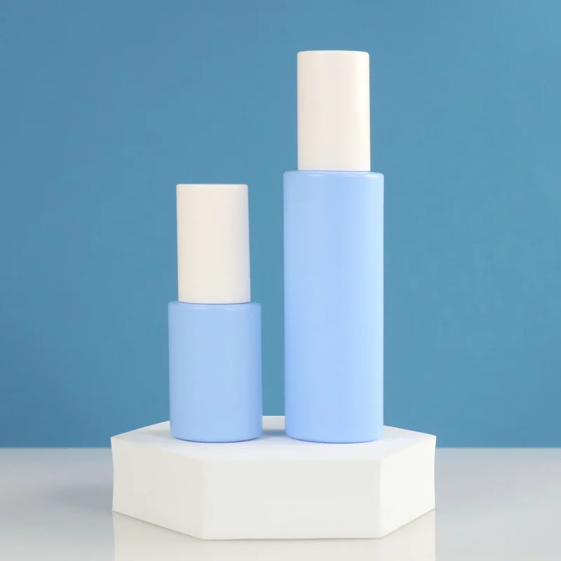 Custom Logo White Black Skin Care Serum Bottle 15ml 30ml 50ml 