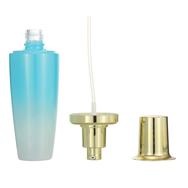 skin care set glass bottle cosmetic products with black dropper